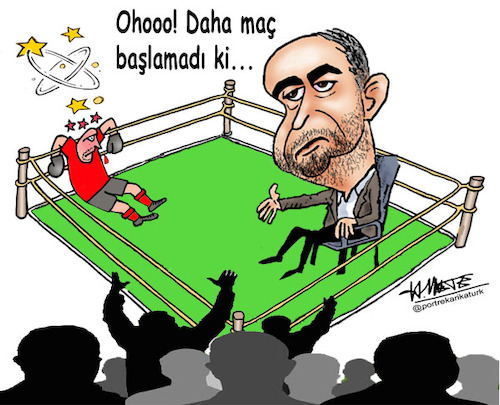 Cartoon: nakavt (medium) by ofriyos tagged karikatür,portrekarikatür,mizah,komik,güncel