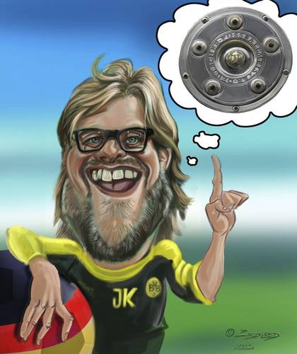 Cartoon: Jurgen-Klopp (medium) by zsoldos tagged soccer,football