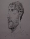 Cartoon: Dusan Vlahovic (small) by Shareni tagged famous,serbian,football,player,serbia