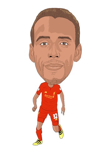 Cartoon: Matip Liverpool (medium) by Vandersart tagged liverpool,cartoons,caricatures