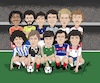 Cartoon: A customer Best 11 (small) by Vandersart tagged football,soccer,legends