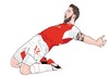 Cartoon: Arsenal Giroud Cartoon (small) by Vandersart tagged arsenal,cartoons