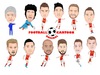 Cartoon: Arsenal Team (small) by Vandersart tagged arsenal,cartoons,caricatures