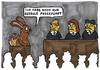 Cartoon: Befehle (small) by meikel neid tagged befehl,ostern,eier,hase,eichmann,gericht,richter