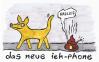 Cartoon: ieh-phone (small) by meikel neid tagged technik,innovation,pfui,tier,kacke,modern,animals