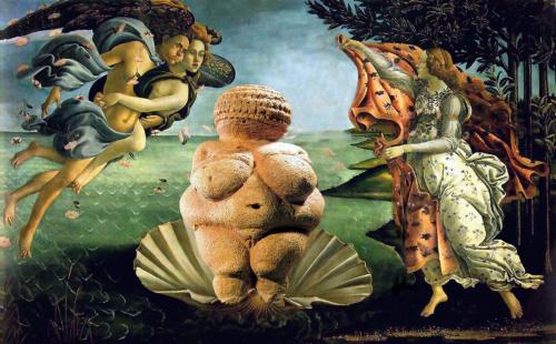 Cartoon: Birth of Venus (medium) by zu tagged venus