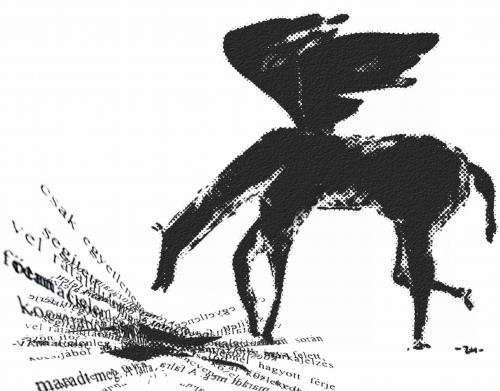 Cartoon: pegasus (medium) by zu tagged pegasus