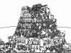 Cartoon: Babel (small) by zu tagged babel globalisation