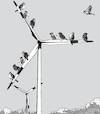 Cartoon: Carousel (small) by zu tagged carousel,sparrows,wind,turbine