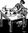 Cartoon: housework (small) by zu tagged housework