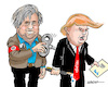 Cartoon: Steve Bannon (small) by jeander tagged trump bannon donald steve presidenr us
