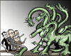 Cartoon: The European Hydra (small) by jeander tagged euro,crisis,rajoy,papademos,monti,sarcosy,spain,greece,italy,france