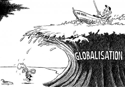 Cartoon: Globalisation (medium) by Popa tagged 10,1108
