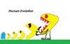 Cartoon: Pacman Evolution (small) by Jay-Z tagged pacman,evolution