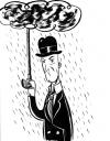 Cartoon: RAIN MAN (small) by Jorge Fornes tagged sketchbook