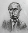 Cartoon: Putin (small) by ylli haruni tagged vladimir,putin,crimea,russia,usa,un