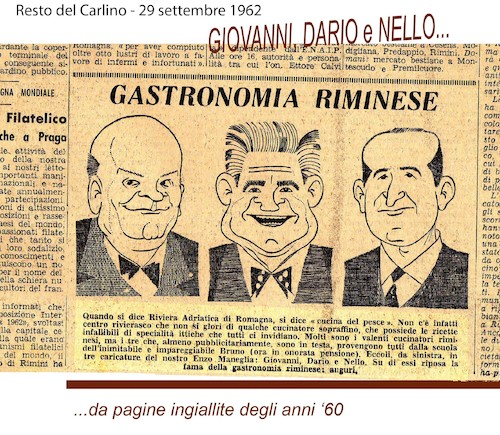 Cartoon: Gastronomia riminese (medium) by Enzo Maneglia Man tagged caricature,cuochi,chef,riminesi,by,enzo,maneglia