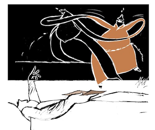 Cartoon: La vita ad occhi chiusi (medium) by Enzo Maneglia Man tagged racconti,storie,diari,by,franco,ruinetti,fighillearte,piccolomuseo,fighille,ita