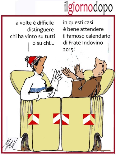 Cartoon: primarie PD (medium) by Enzo Maneglia Man tagged primarie,pd,giornodopo,maneglia,fighillearte,man