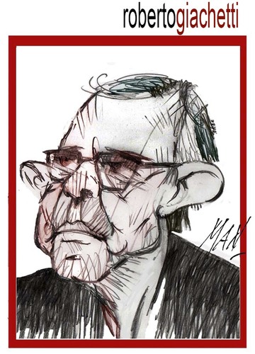 Cartoon: Roberto Giachetti (medium) by Enzo Maneglia Man tagged caricature,politici,italiani,roberto,giachetti
