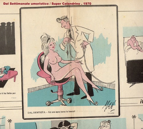 Cartoon: Super Calandrino anni 70 (medium) by Enzo Maneglia Man tagged anni1970,man,maneglia,vignette,supercalandrino