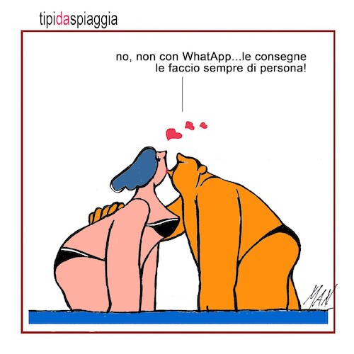 Cartoon: tipi da spiaggia (medium) by Enzo Maneglia Man tagged vinette,grafica,umoristuca,illustrazione,spilli,fighillearte,piccolomuseo,di,fighille,ita