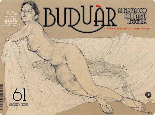 Cartoon: BUDUAR 61 almanacco online (medium) by Enzo Maneglia Man tagged buduar,almanacco,arte,leggera,online,illustrazioni,enzo,maneglia,man