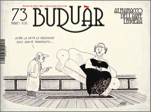 Cartoon: Buduar 73 almanacco (medium) by Enzo Maneglia Man tagged vignette,illustrazioni,grafica,umoristica,almanacco,buduar