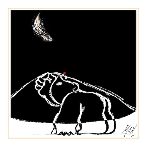 Cartoon: la campana della monaca (medium) by Enzo Maneglia Man tagged storie,racconti,diari,franco,ruinetti,illustrazioni,man,maneglia,piccolomuseo,fighille,fighillearte