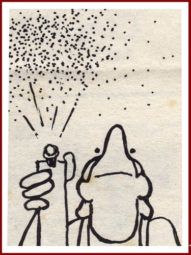 Cartoon: la zanzara (medium) by Enzo Maneglia Man tagged zanzara,la