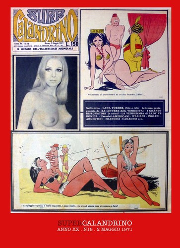 Cartoon: Super Calandrino 1971 (medium) by Enzo Maneglia Man tagged calandrino,settimanale,umoristico