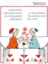 Cartoon: fakenews (small) by Enzo Maneglia Man tagged spilli,vignette,umristiche,cassonettari,man,enzo,maneglia,fighillearte