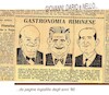 Cartoon: Cucina Riminese (small) by Enzo Maneglia Man tagged caricature,cuochi,famosi,giovann,dario,nello