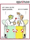Cartoon: eppur si muove (small) by Enzo Maneglia Man tagged cassonettari,maneglia,man,fighillearte