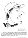 Cartoon: Kimi Antonelli (small) by Enzo Maneglia Man tagged caricature,piloti,f1,automobilismo,sport,kimi,antonelli