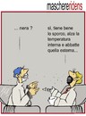 Cartoon: mascherine ridens (small) by Enzo Maneglia Man tagged cassonettari,man,maneglia,fighillearte