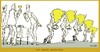 Cartoon: premiazioni sportive (small) by Enzo Maneglia Man tagged consolazioni