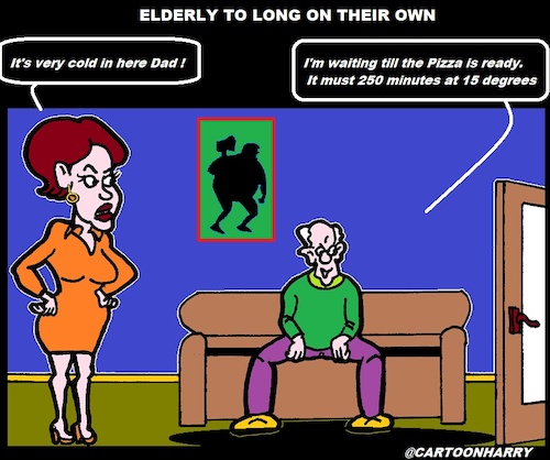 Cartoon: Elderly (medium) by cartoonharry tagged elderly,cartoonharry