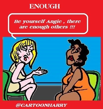 Cartoon: Enough (medium) by cartoonharry tagged enough,cartoonharry