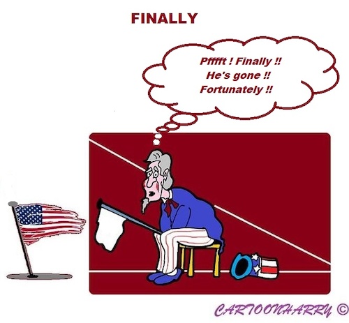 Cartoon: Finally (medium) by cartoonharry tagged finally,fortunately,cartoonharry
