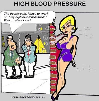 Cartoon: High Blood Pressure (medium) by cartoonharry tagged blood,pressure,cartoonharry,cartoon,girl,sexy