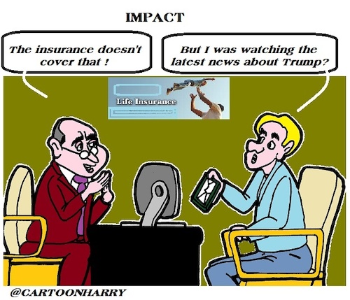 Cartoon: Impact (medium) by cartoonharry tagged cartoonharry