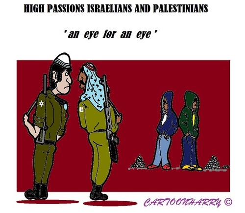 Cartoon: Israel Palestina Hamas (medium) by cartoonharry tagged israel,palestina,hamas