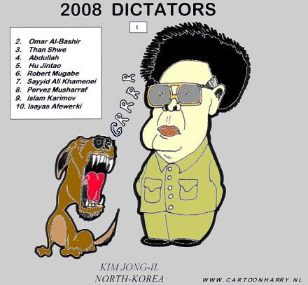 Cartoon: Kim Jung Il (medium) by cartoonharry tagged kim,dictator,northkorea