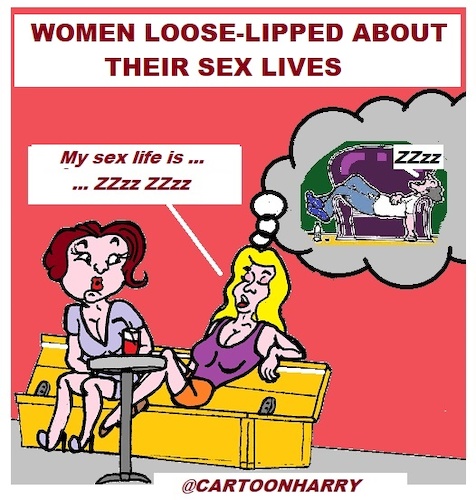 Cartoon: Loose-Lipped (medium) by cartoonharry tagged looselipped,cartoonharry