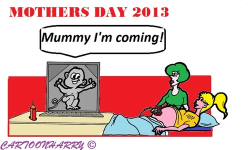 Cartoon: Mothersday (medium) by cartoonharry tagged mothersday,2013,may,cartoons,cartoonists,cartoonharry,dutch,toonpool