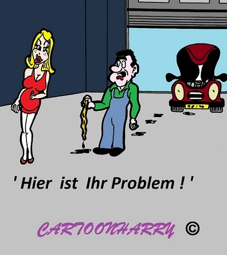 Cartoon: Problem (medium) by cartoonharry tagged condome,auto,problem,schwanger,erwarten,cartoon,kartun,cartoonist,cartoonharry,dutch,deutsch,toonpool