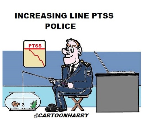 Cartoon: PTSS (medium) by cartoonharry tagged cartoonharry