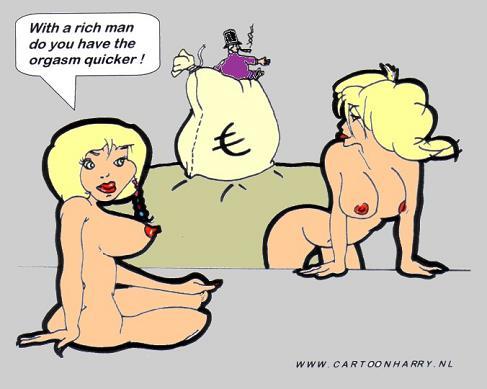 Cartoon: Quick and Fine Orgasm (medium) by cartoonharry tagged love,orgasm,money,quick