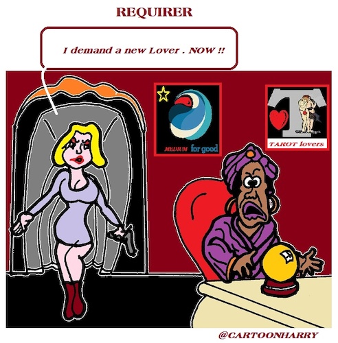 Cartoon: Requirer (medium) by cartoonharry tagged requirer,cartoonharry